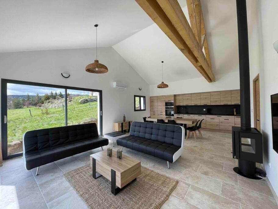 Villa 8Pers Au Calme Avec Superbe Vue Barbecue Wifi La Panouse  ภายนอก รูปภาพ