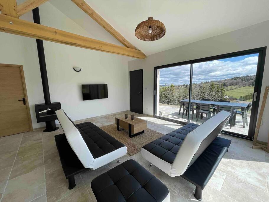Villa 8Pers Au Calme Avec Superbe Vue Barbecue Wifi La Panouse  ภายนอก รูปภาพ